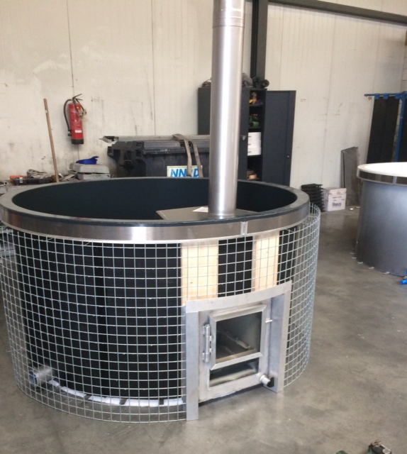 Lounge Bath stenen korf constructie